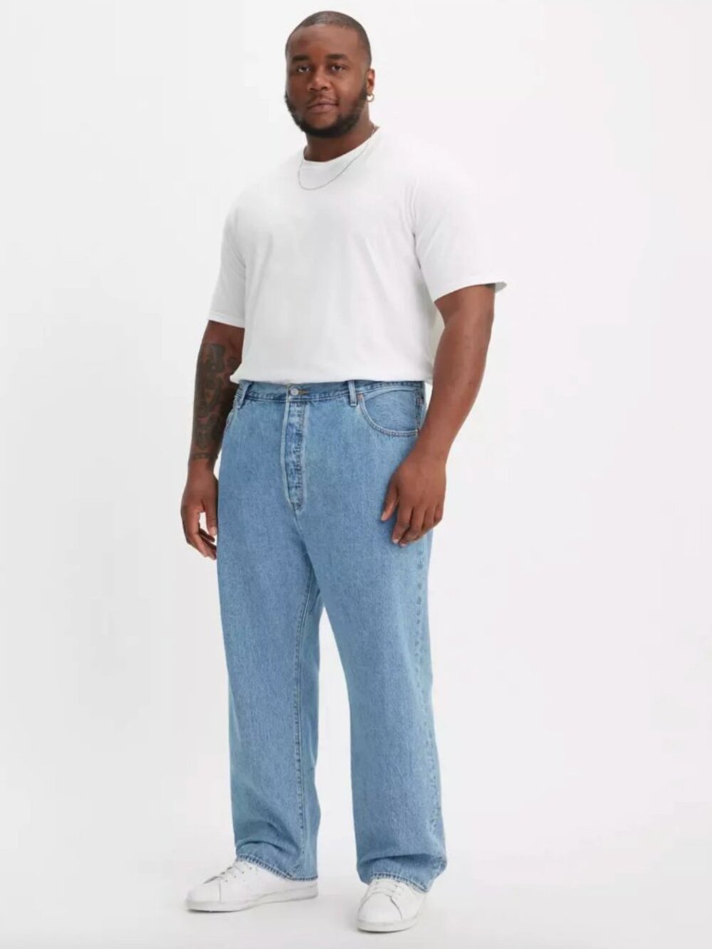 Levi's 501 Men's Jeans 56x30 Button Fly Big Tall Blue Denim 100% Cotton Classic